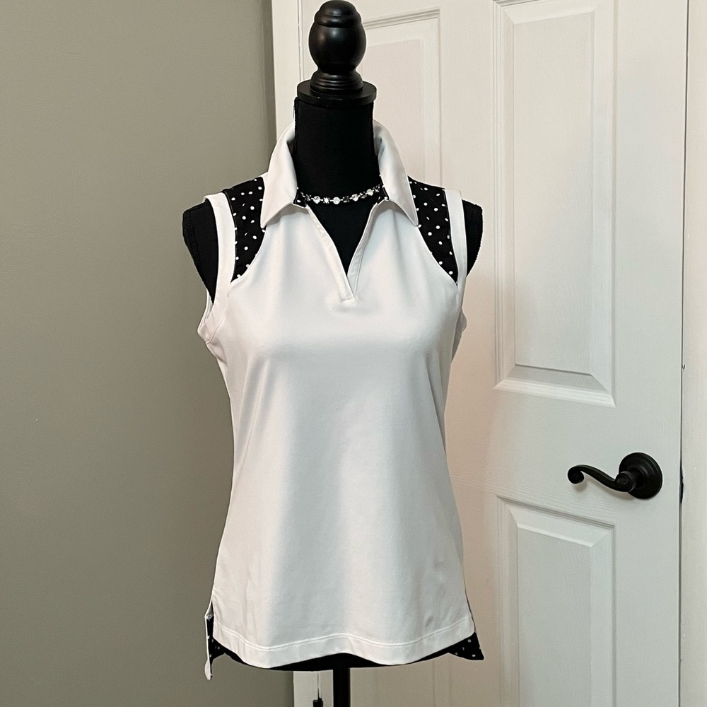 Chico’s Golf Shirt🖤🤍 - Picture 4 of 6